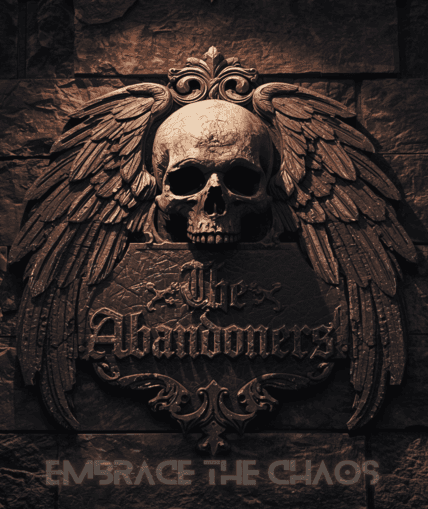 Skull on a wall