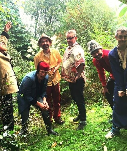 A group of musical performers